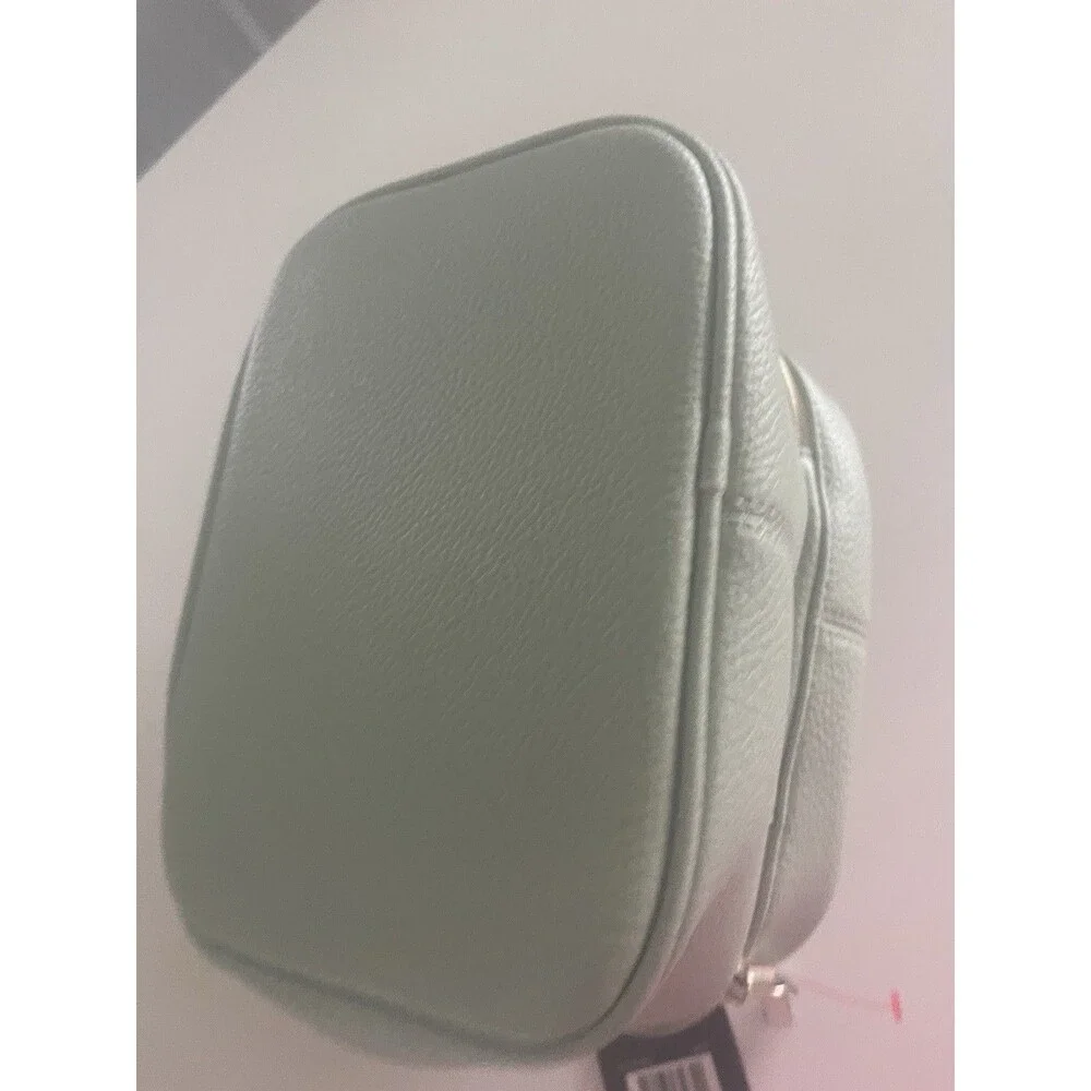 Vanessa Williams Sage Green Makeup Train Case Cosmetic Organizer Travel Bag NWT